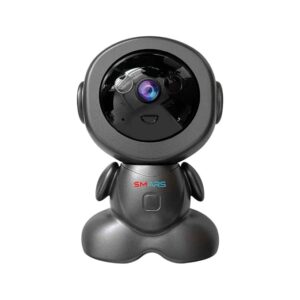 Home 4 mp hd wifi robot cctv camera with audio & video recording | colour night vision | two way audio