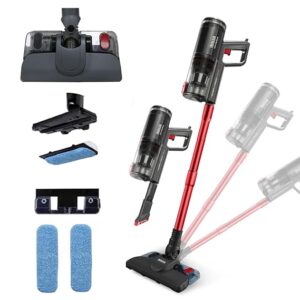 vacuum cleaner with mop for floor cleaning|900 w motor with strong 18 kpa suction