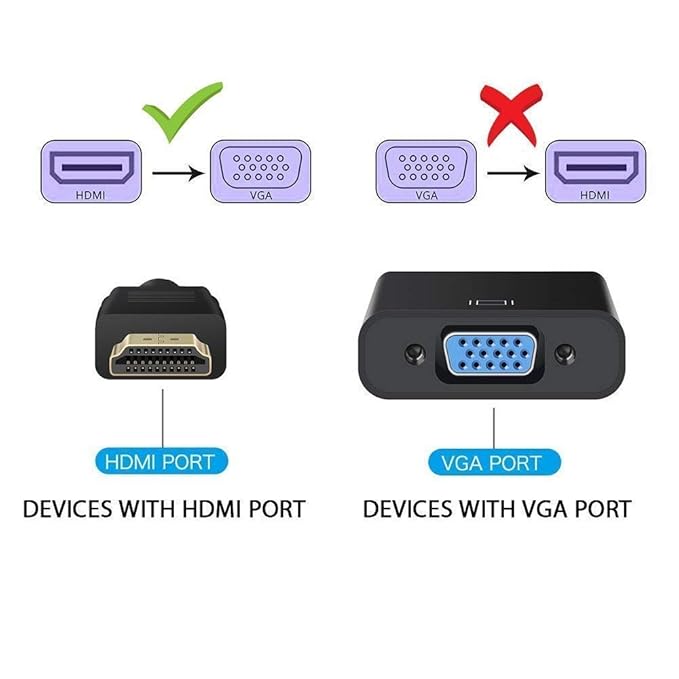 premiumav hdmi male to vga female converter adapter cable premiumav hdmi male to vga female converter adapter cable