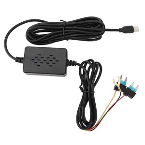 Home car dash camera hardwire kit type c output | 12v/24v to 5v converter | low