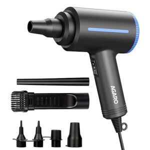 Home compressed air duster,air blower, powerful 48000 rpm, variable speed, copper motor, air spray/blower for electronics & inflatables