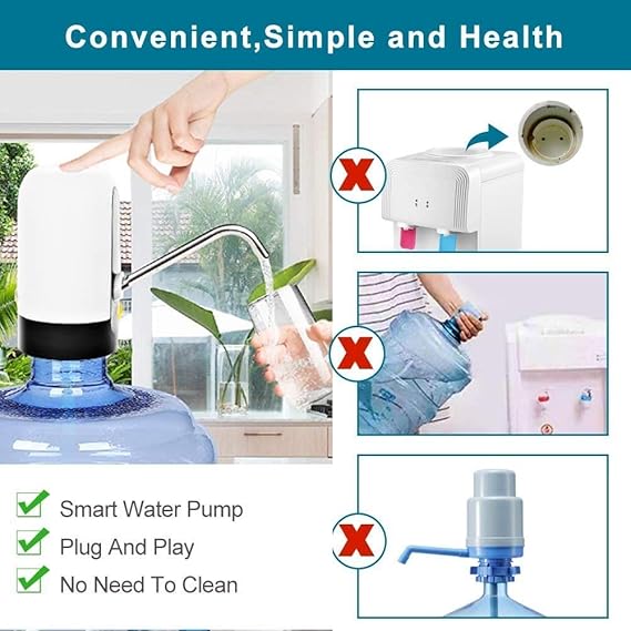automatic wireless water can dispenser pump for 20 litre bottle can, with low noise & high efficiency automatic wireless water can dispenser pump for 20 litre bottle can, with low noise & high efficiency