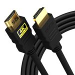1.5 meter high speed hdmi cable hdmi arc enabled | 64 gbps | 4k 120hz | 1080p 240hz | strong & durable | supports up to 32 audio channels
